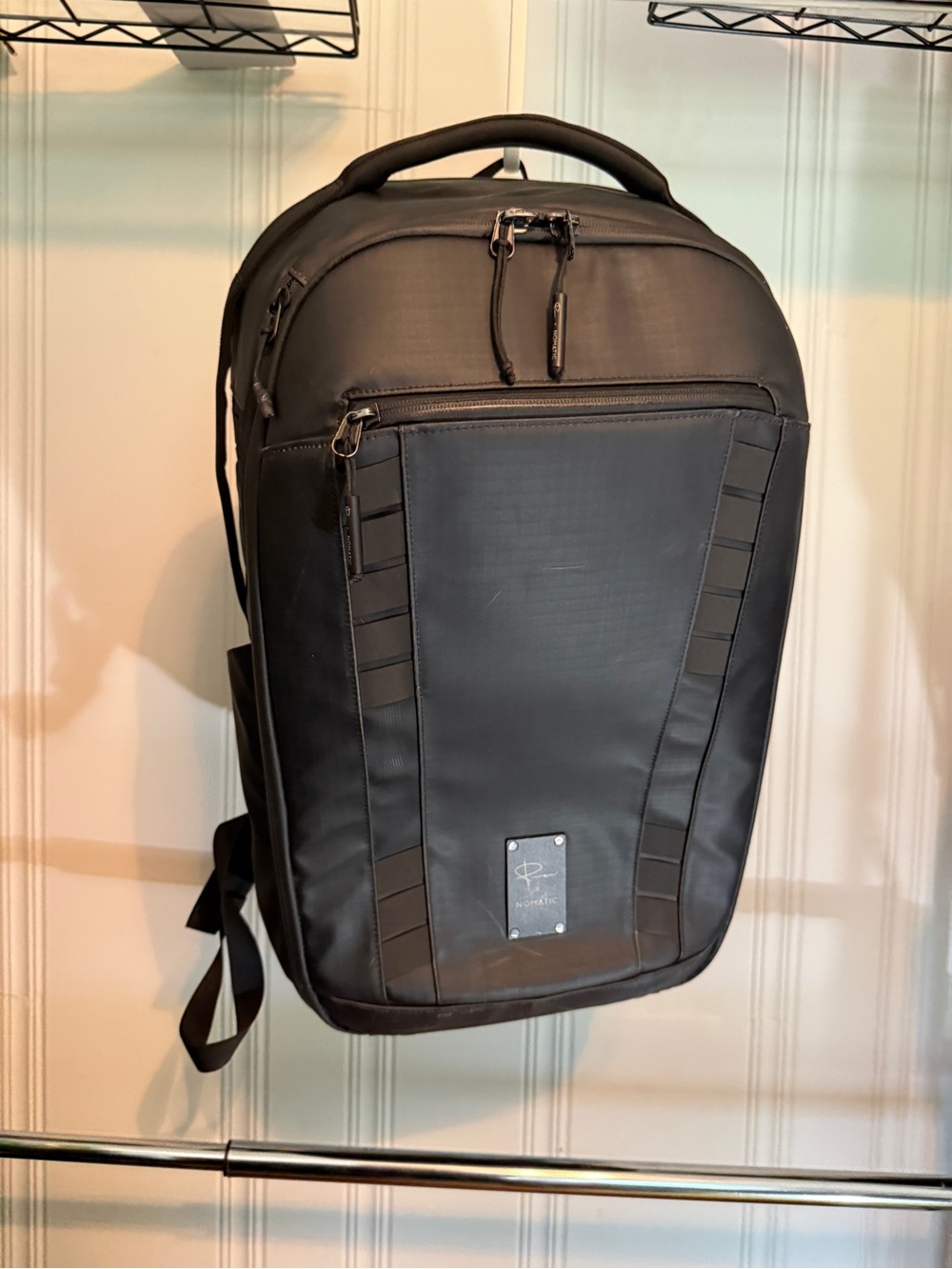 Black Camera Backpack with Padded Laptop Compartment - Nomatic x Peter McKinnon